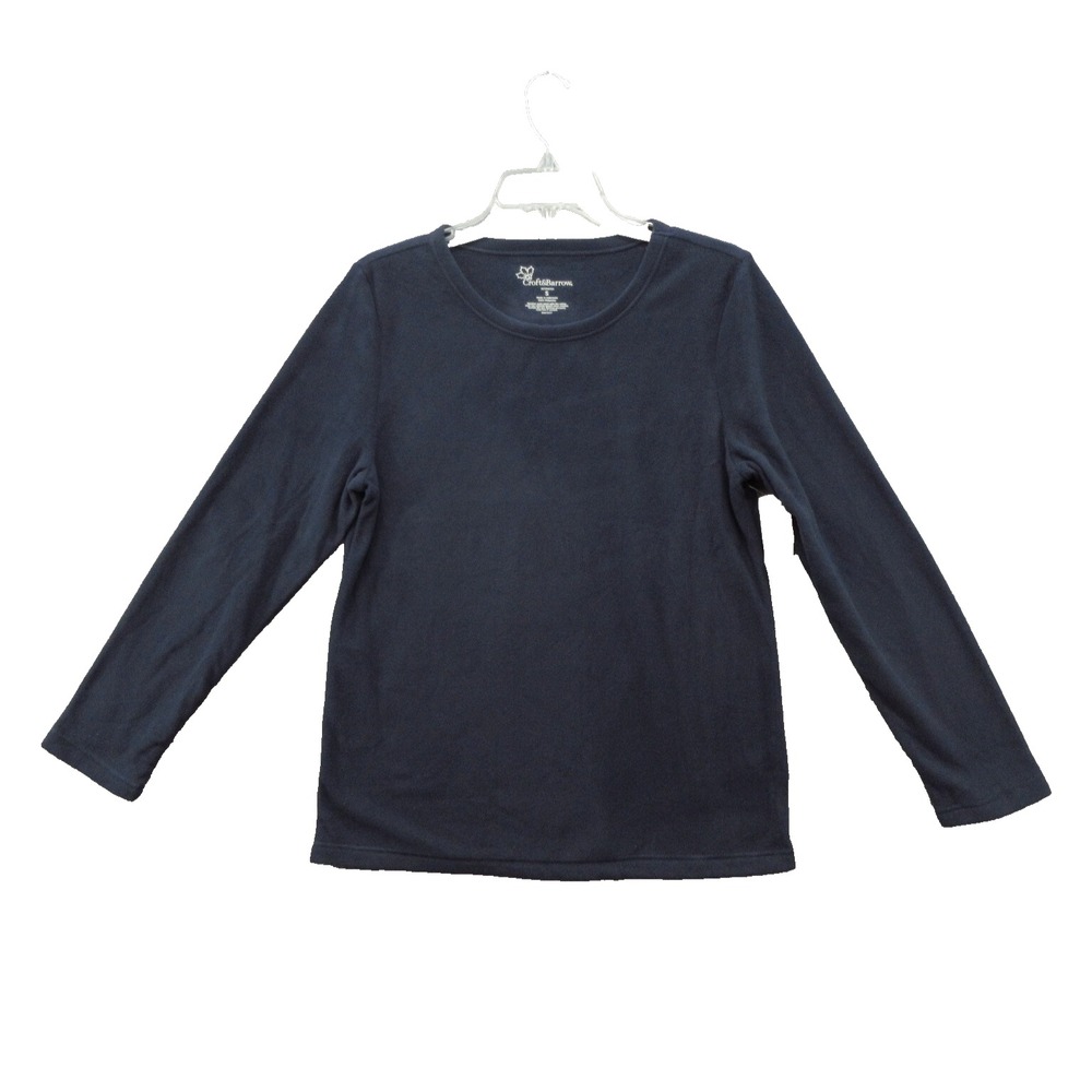 Croft & Barrow Blouse Size Small 3/4 Sleeve Sleep Lounge Intimates New